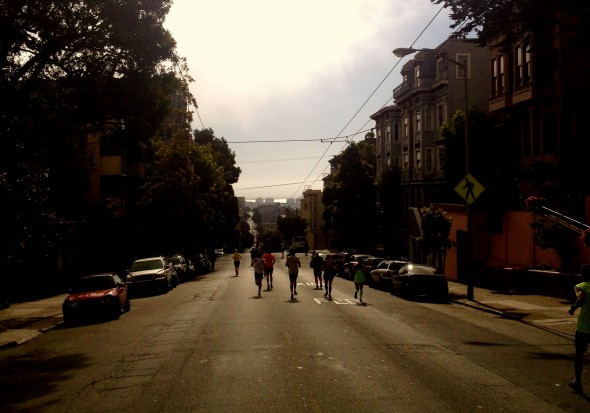 SF Marathon, Mile 18-ish